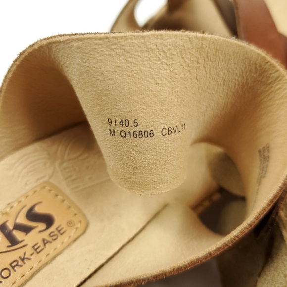 Korks Kork Ease Wedge Sandals Floral Leather - Picture 8 of 8